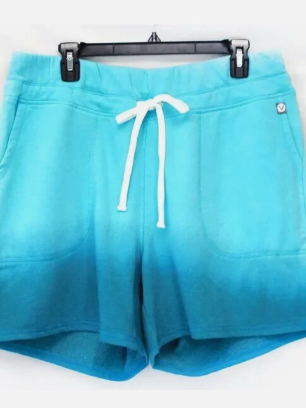 Livi by Lane Bryant Aqua Gradient Drawstring Shorts size 22/24